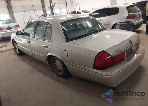 2000 Mercury Grand Marquis Ls z USA, uszkodzony, nr VIN 2MEFM75W1YX686291